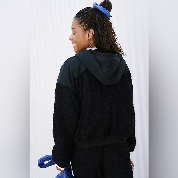 NEW Free People Cuddle Up Zip-Up Hoodie Jacket - Picture 3 of 9